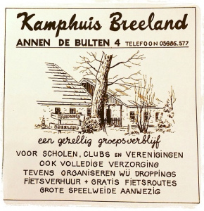 Oude advertentie Breeland